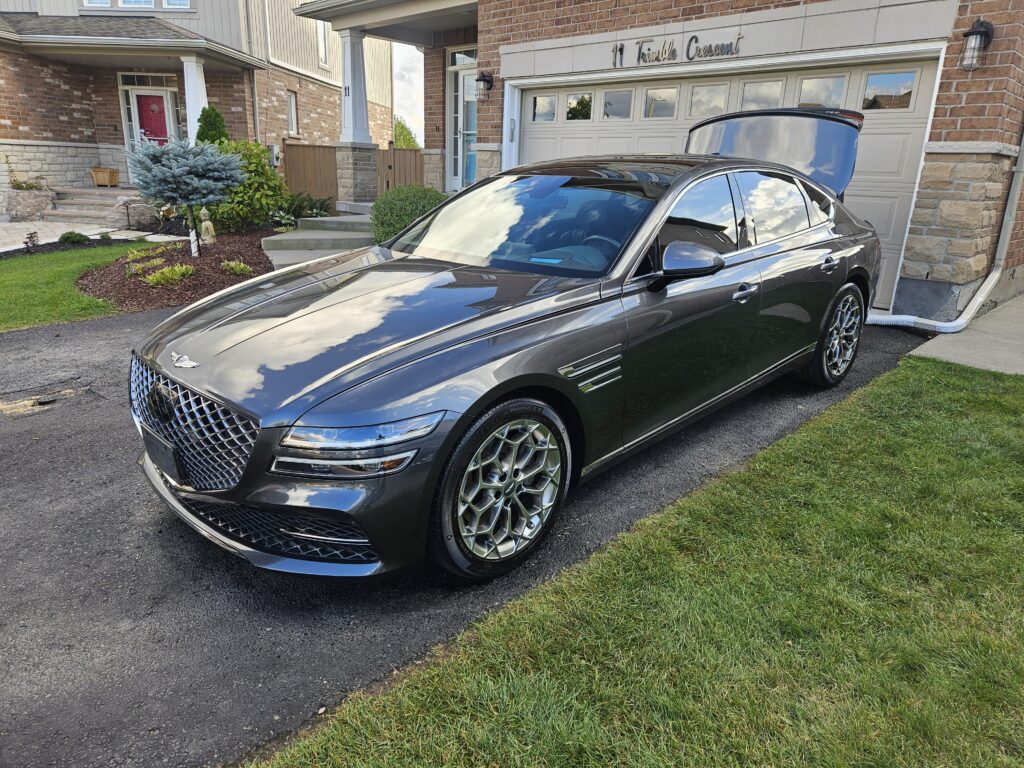 System X Ceramic Coating North York- Grey Luxury Vehicle Hydrophobic Shield