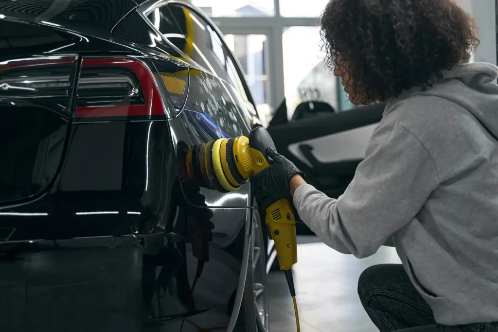 Ceramic Coating Etobicoke - Tesla Model 3 Mirror Finish Paint Protection